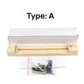Wood Paracord Jig, Adjustable Length Paracord Jig Bracelet Maker DIY Hand Knitting Bracelets Necklaces