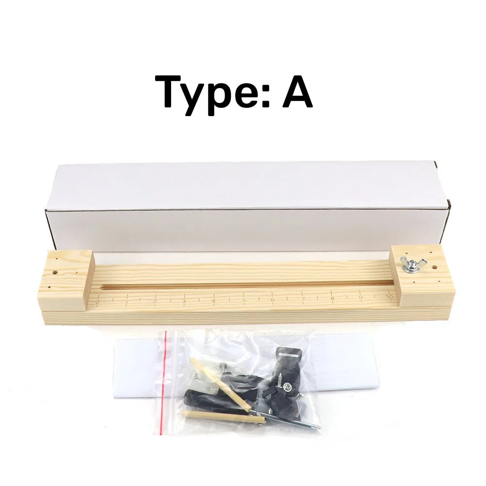 Wood Paracord Jig, Adjustable Length Paracord Jig Bracelet Maker DIY Hand Knitting Bracelets Necklaces