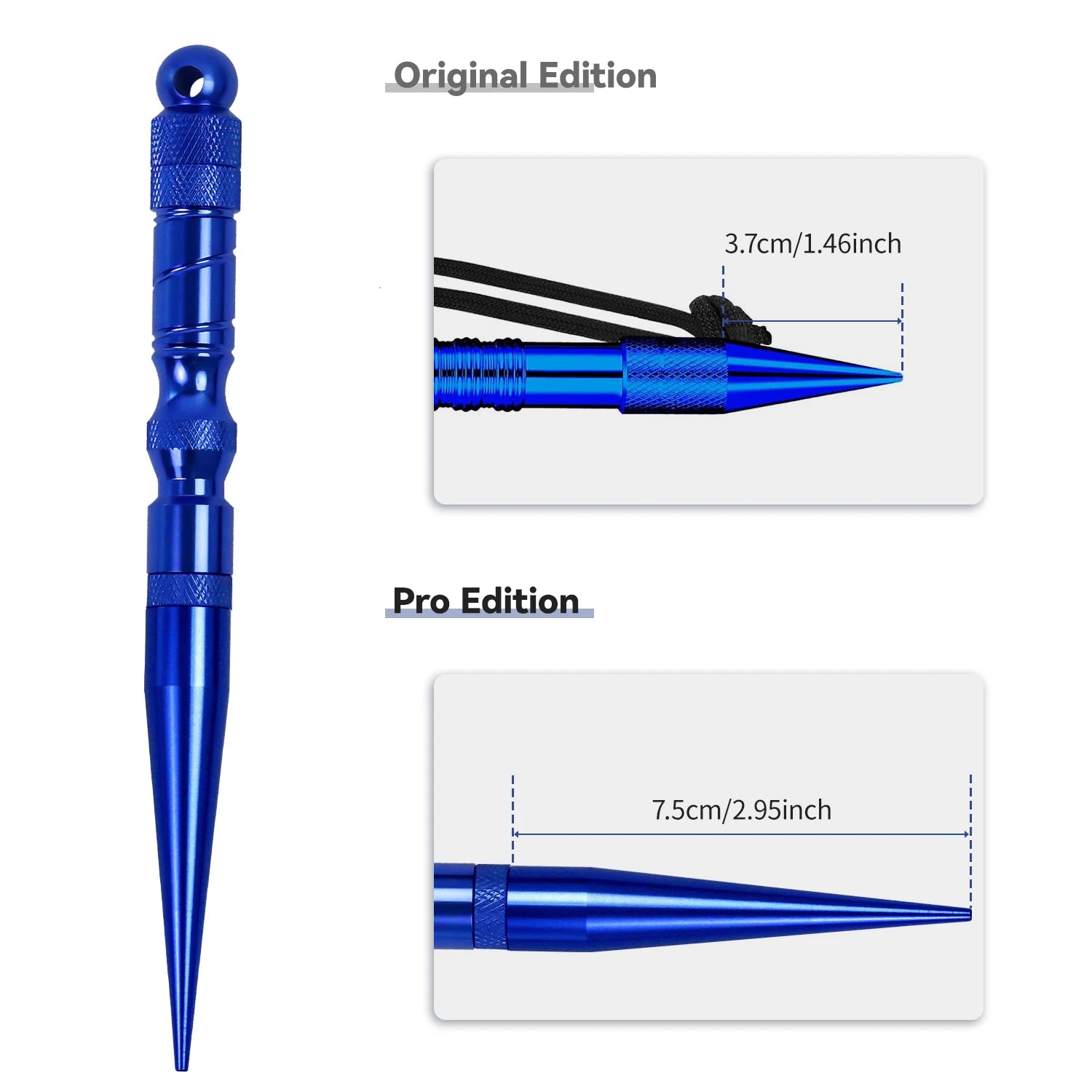 Paracord Marlin Spike-Pro Knotter Tools Lacing Needles Paracord Tools DIY Weaving Lacing Stitching Needles and Smoothing Tool