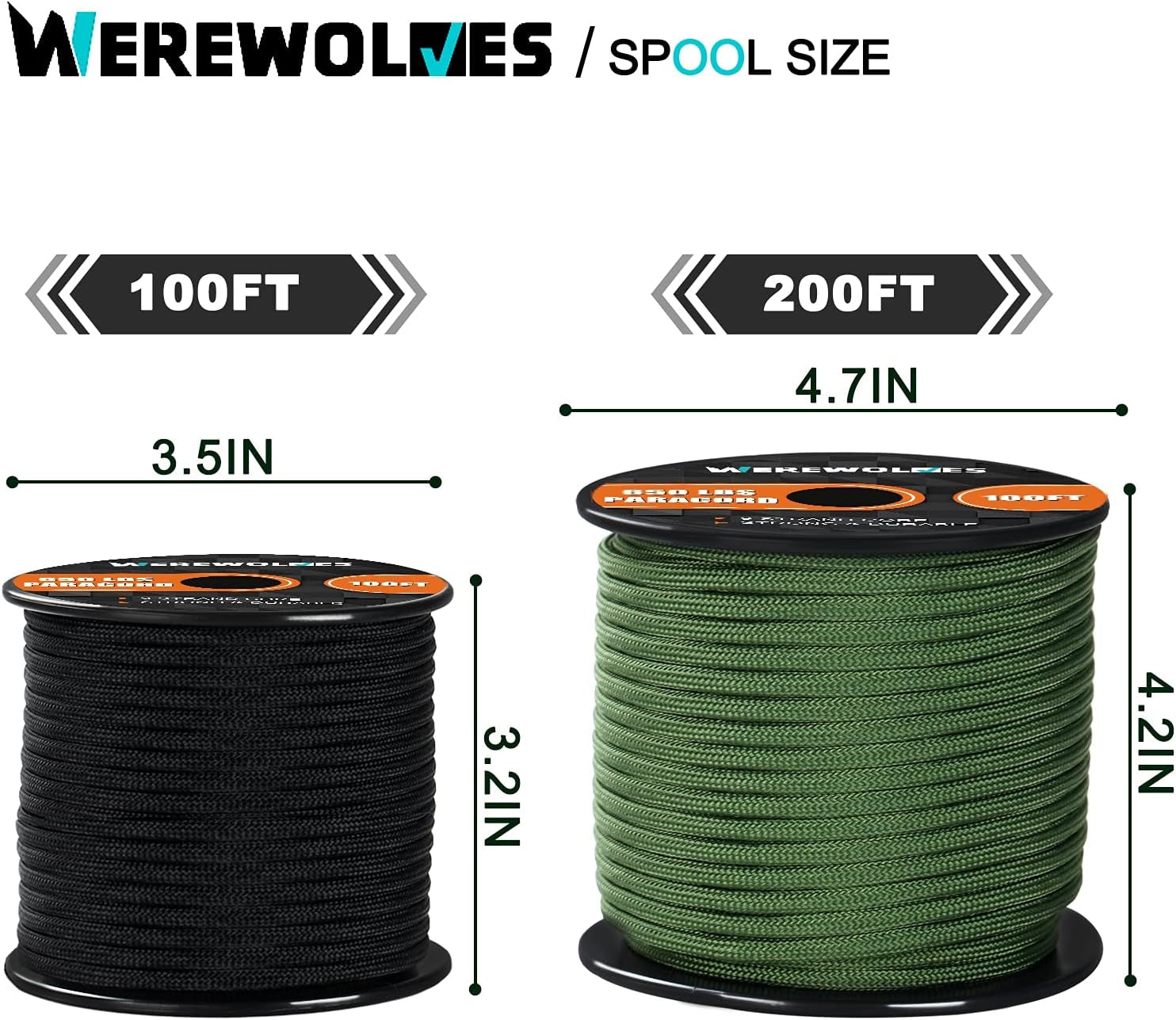 650Lb Paracord/Parac