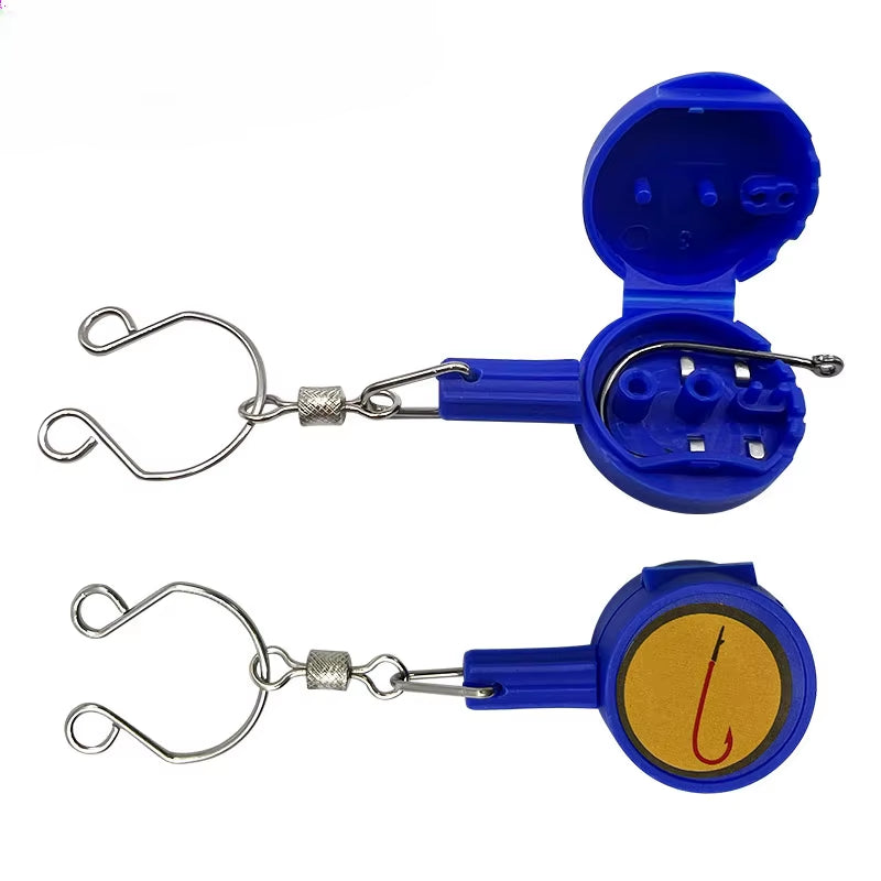2Pcs Fishing Fishhook Knot Tying Tool Fast Tie Knotter Outdoor Portable Fishing Tackle Accessories