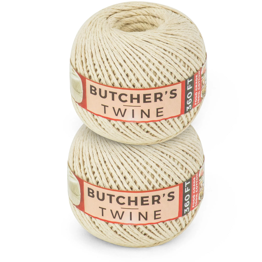 Kitchen Twine, 100% Natural Cotton Food Grade Bakers Twine, Total of 360 Ft (1 Pack)