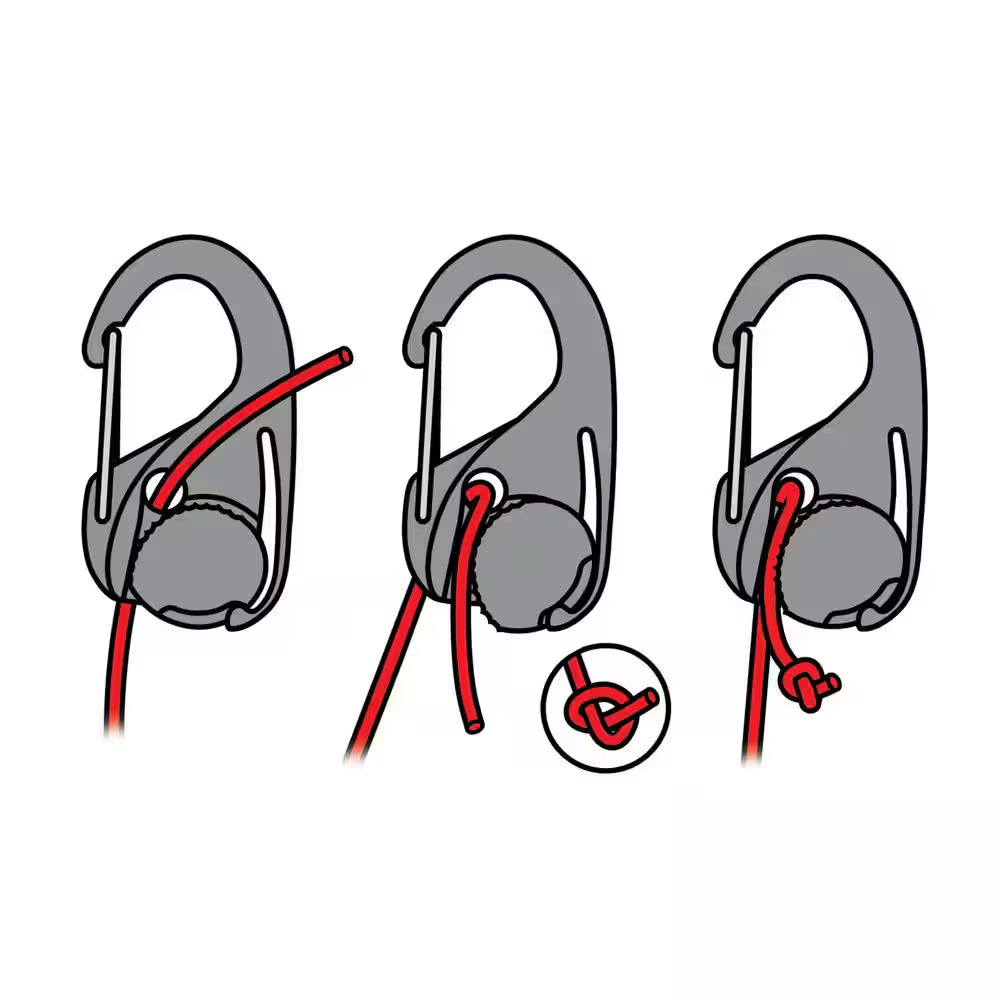 Plastic Camjam Cord Tightener (4-Pack)