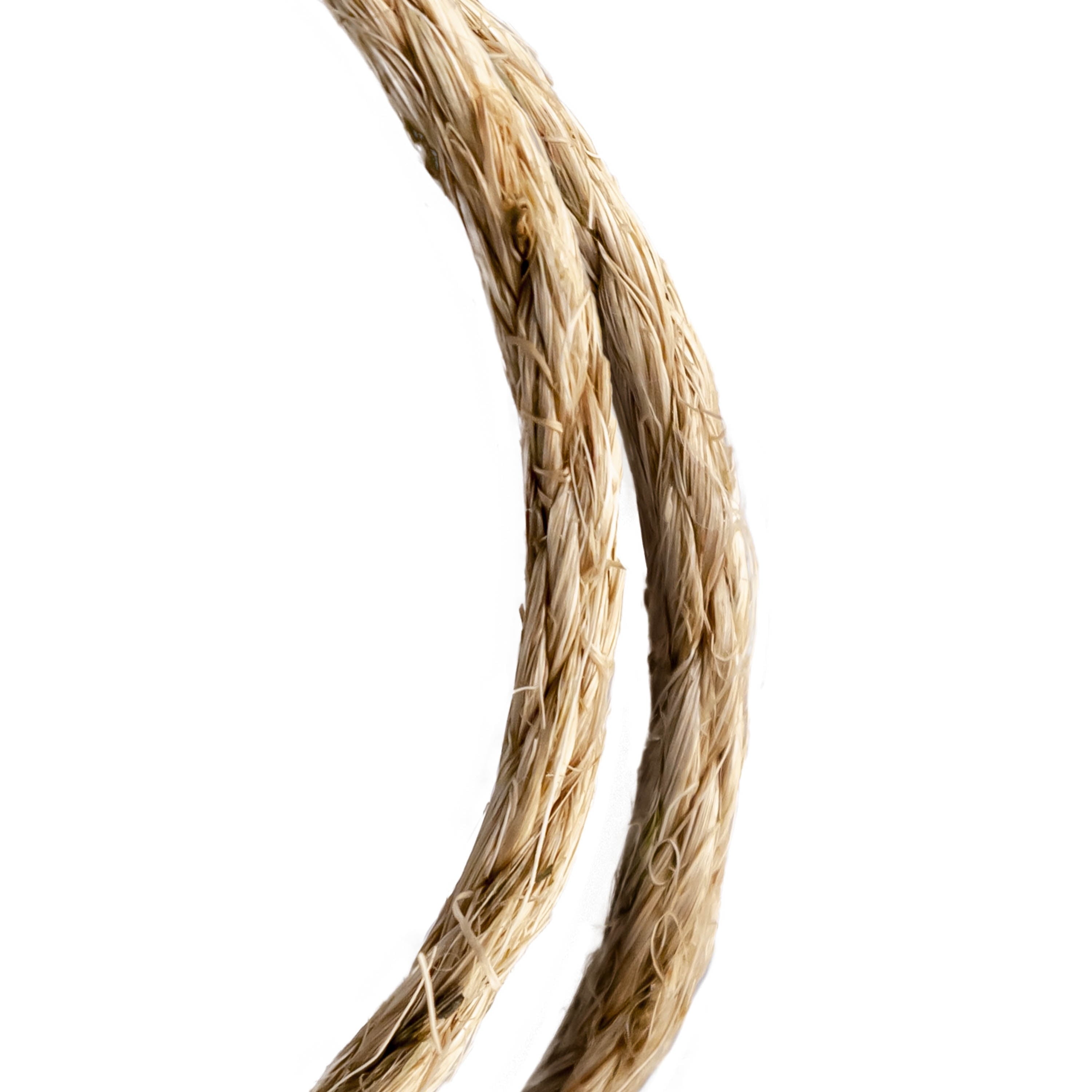 8025L-4HT Sisal Rope, 3/8" X 50', Natural Fiber, Twisted, for Outdoor/Garden Use