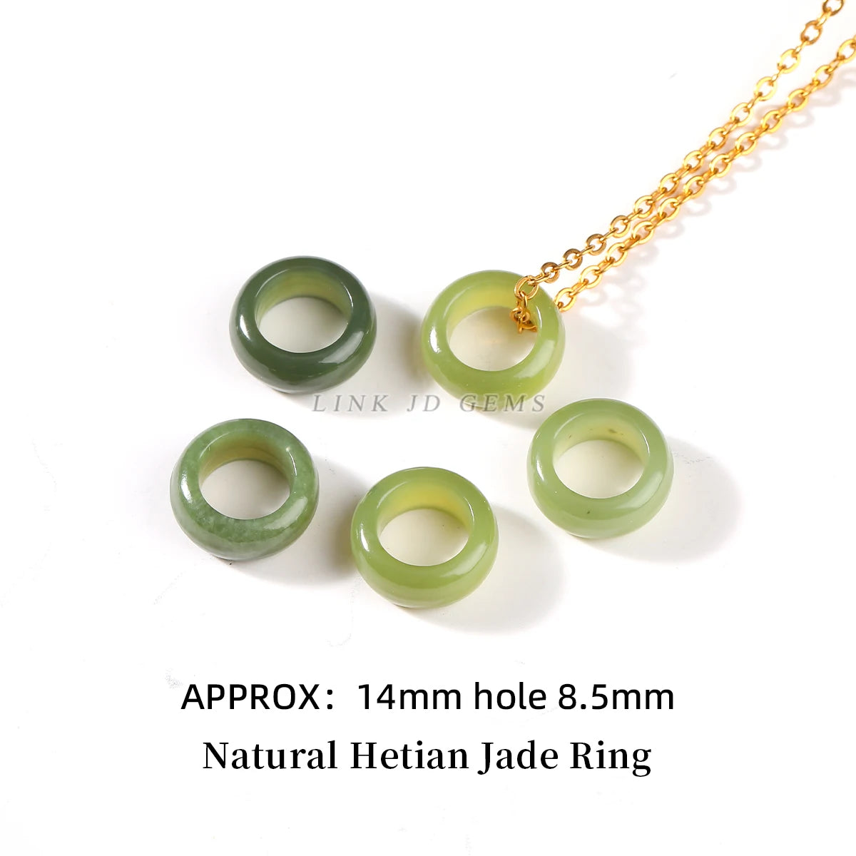 1Pc Natural Stone Hetian Jade Carved Bead Pixiu Buddha Bead Supplies for Jewelry Making DIY Bracelet Necklace Accessories