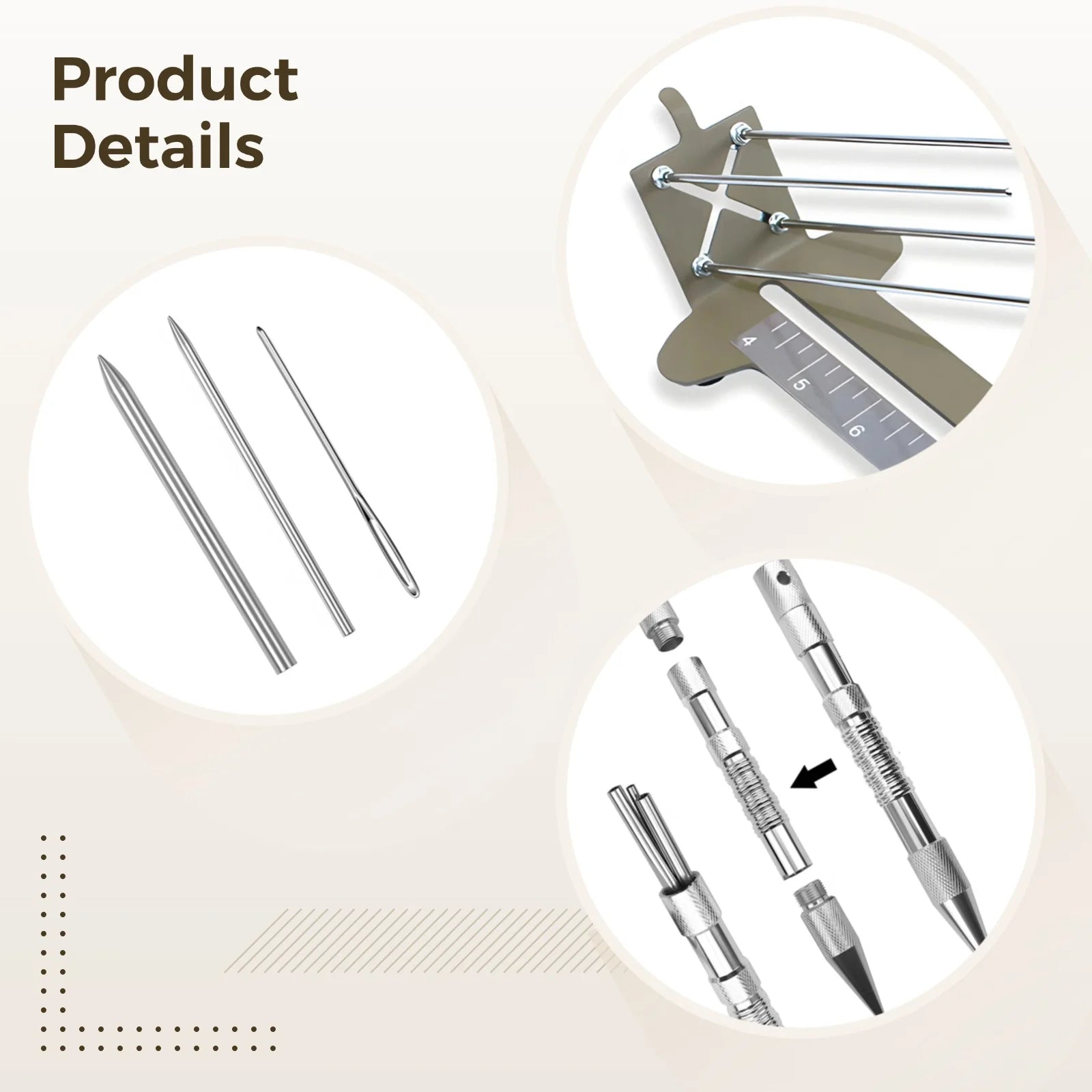 Paracord Bracelet Making Kit, Metal Jig Bracelet Maker with Adjustable Width, Paracord Jig Weaving Tools Accessories, Marlinspike Needles Buckles Ropes DIY Set, Paracord Bracelet Making Supplies