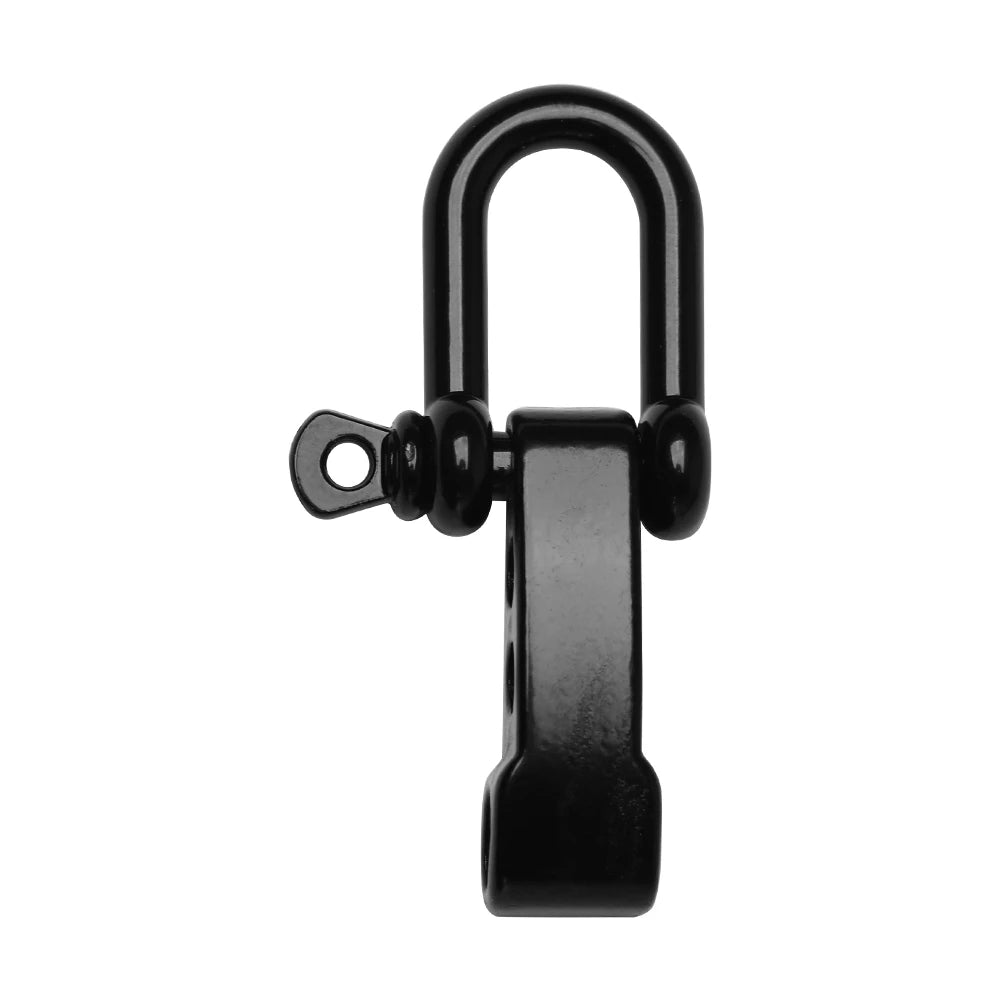 1 PC Black U Anchor Shackle Screw Pin Paracord Bracelet Buckle Paracord Bracelet Accessories Outdoor Tool Survival Rope Fittings