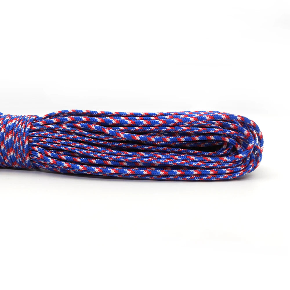 2mm Paracord  25FT 100FT Rope 1 Strand Paracorde Outdoor Survival Equipment Clothesline DIY Bracelet Wholesale