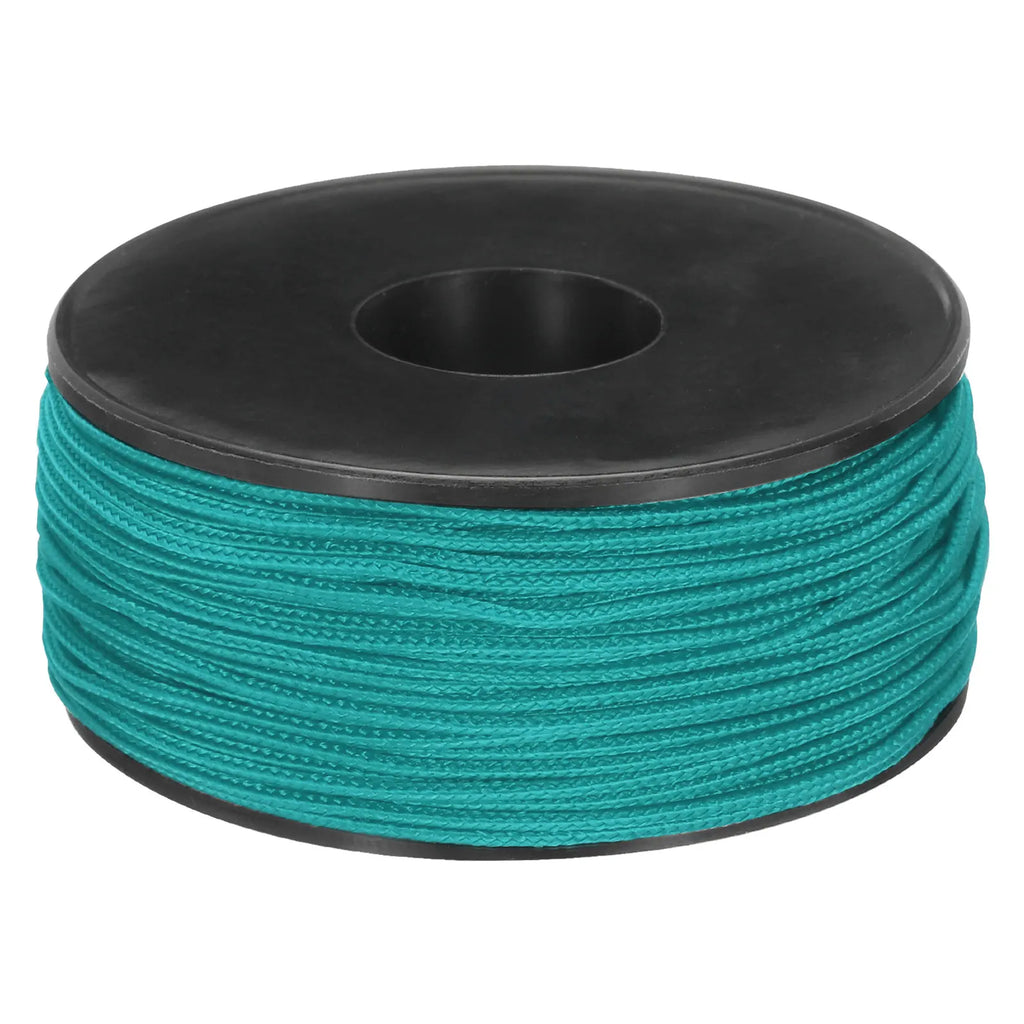 Paracord Micro Cord Rope 100 LB Polyester Braided Cord Spool for Camping Outdoor Jewelry Bracelet 1.18mm x 164 Feet