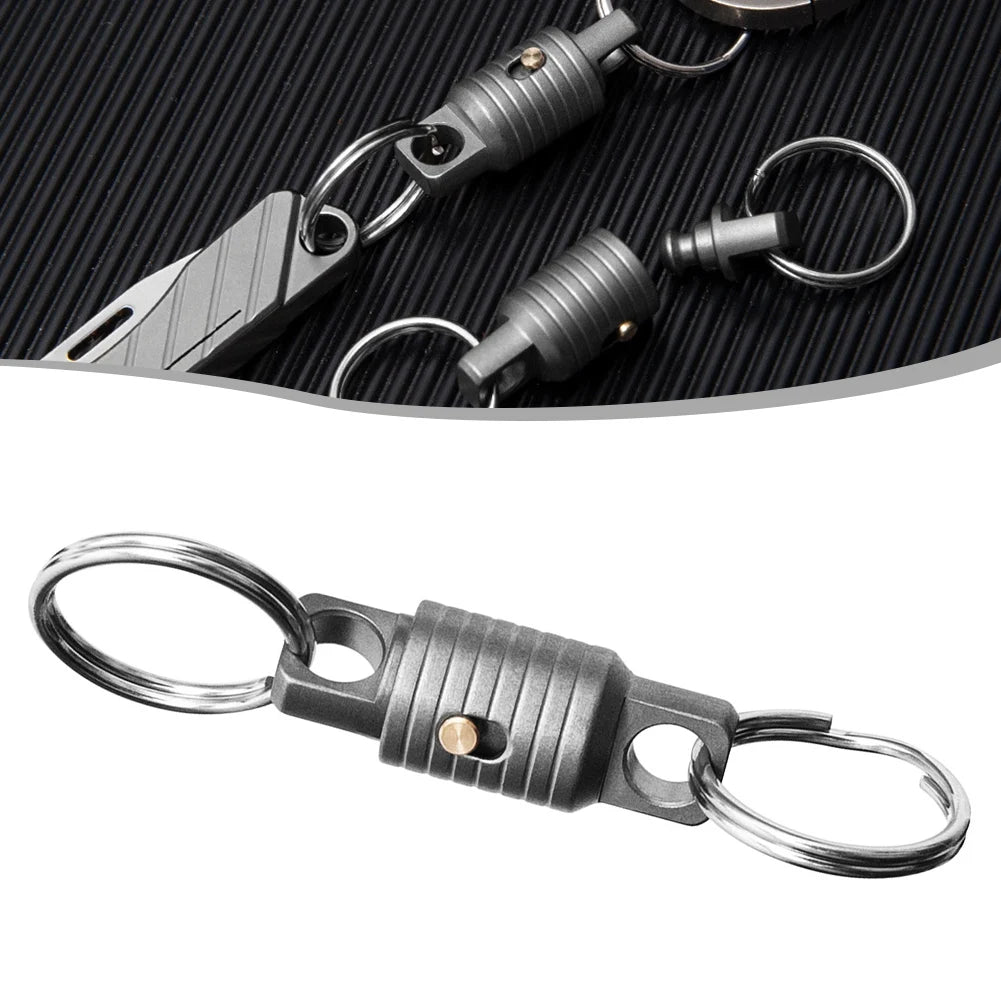 Bushcraft Camping Carabiner Beautiful Appearance Compact Design Easy To Carry Outdoors Flexible And Convenient Use