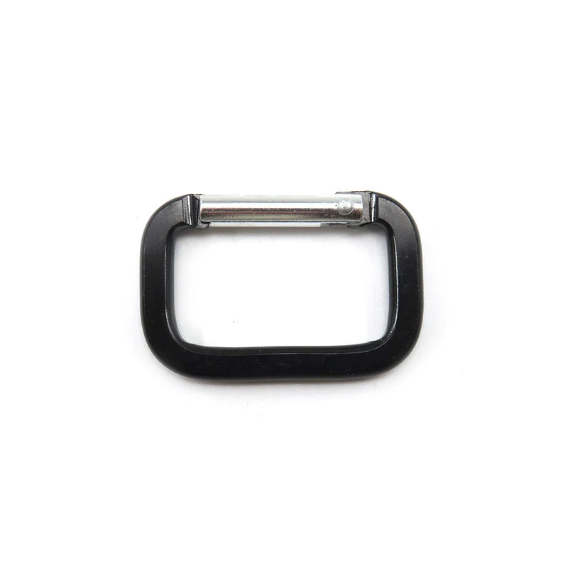  5/10/20 Pcs/Pack Aluminum Carabiner Snap Hook Keychain For Paracord Outdoor Activities Hiking Camping