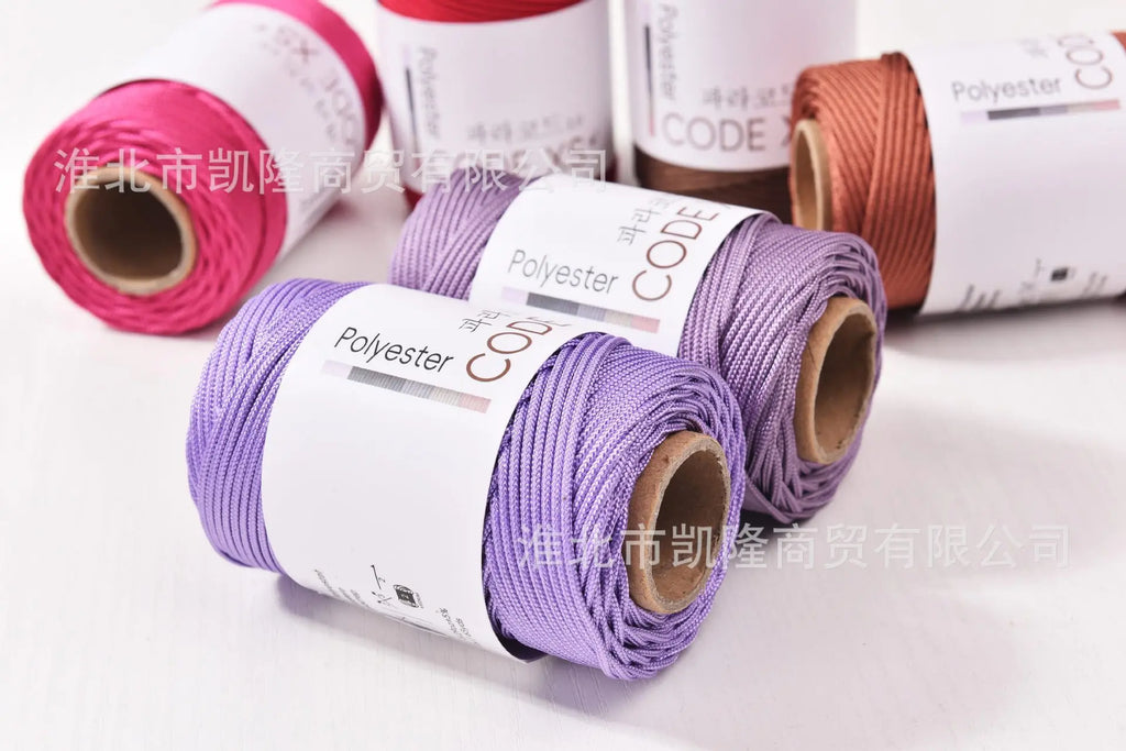 2mm Paracord 65meters Outdooring & Bracelet Making Cord High Strength Camping Rope Survival Parachute Cord