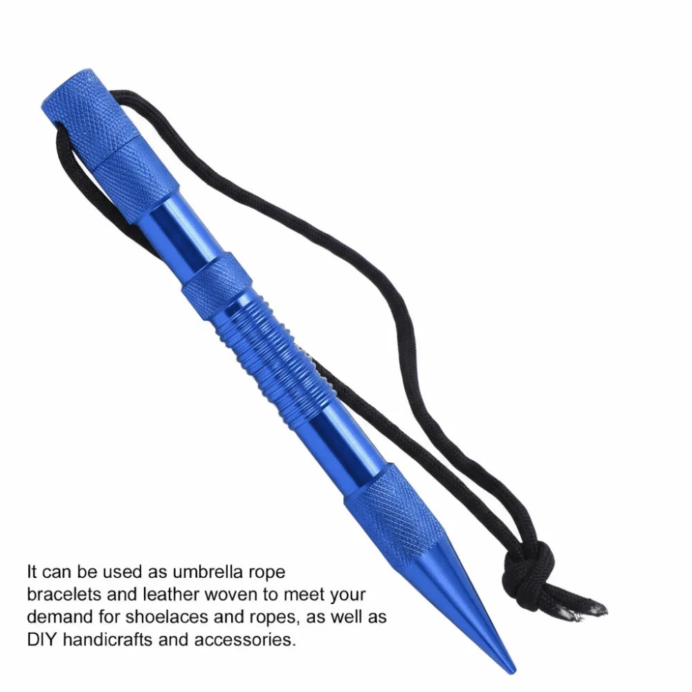 Durable Aluminum Alloy Paracord Needle DIY Accessories Knitting Tool Marlin Spike Stitching Needles Paracord Work
