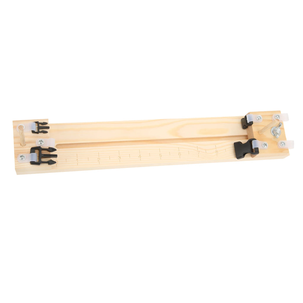 Weaving Wooden Frame Paracord Steel Needle Combination Paracord DIY Bracelet Weaving Tool