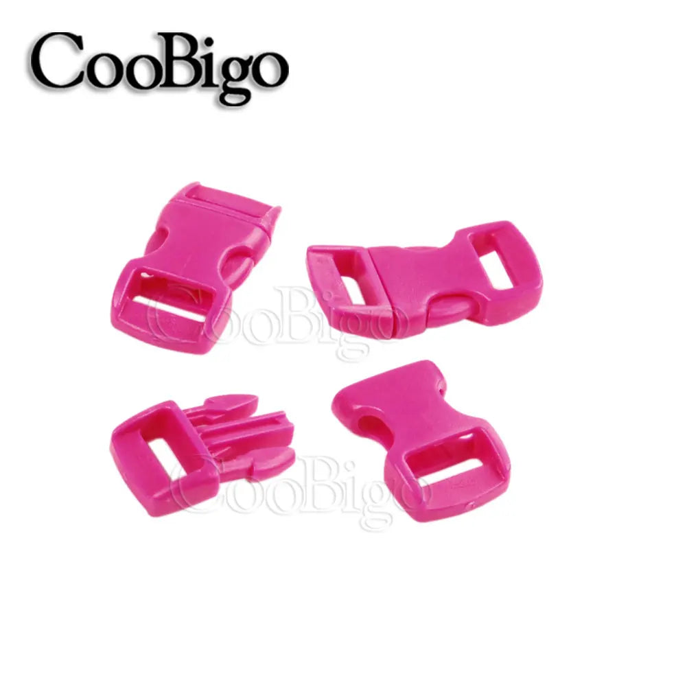 12pcs Paracord Bracelet Buckle Clip Side Release Buckles for Jewelry Making Outdoor Sport Wristband DIY Craft Accessories 10mm
