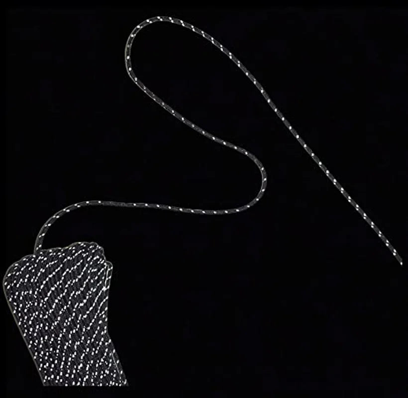 2mm Paracord Reflective Length 10/30/50M,3 Strand Paracord Rope,Tactical Parachute Cord Camping,Fishing,Tent Survival Bracelet