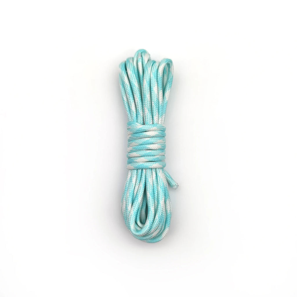 5m Dia.4Mm 7 Cores Luminous Paracord Tent Rope for Hiking Camping Rope Clothesline Bracelet Braided Rope Lanyard