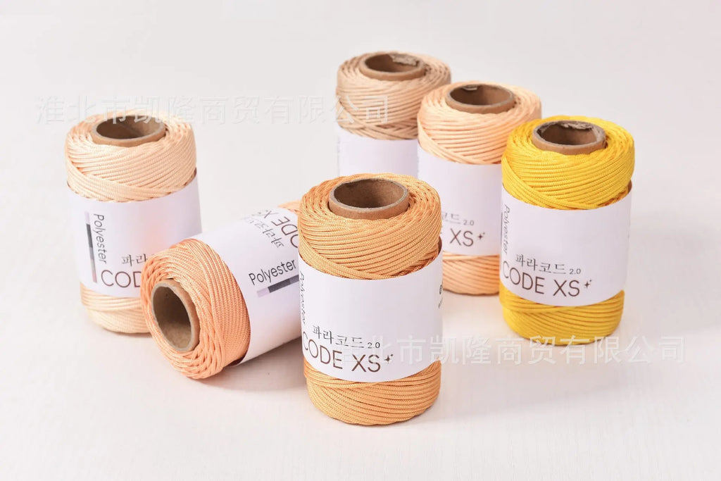 2mm Paracord 65meters Outdooring & Bracelet Making Cord High Strength Camping Rope Survival Parachute Cord