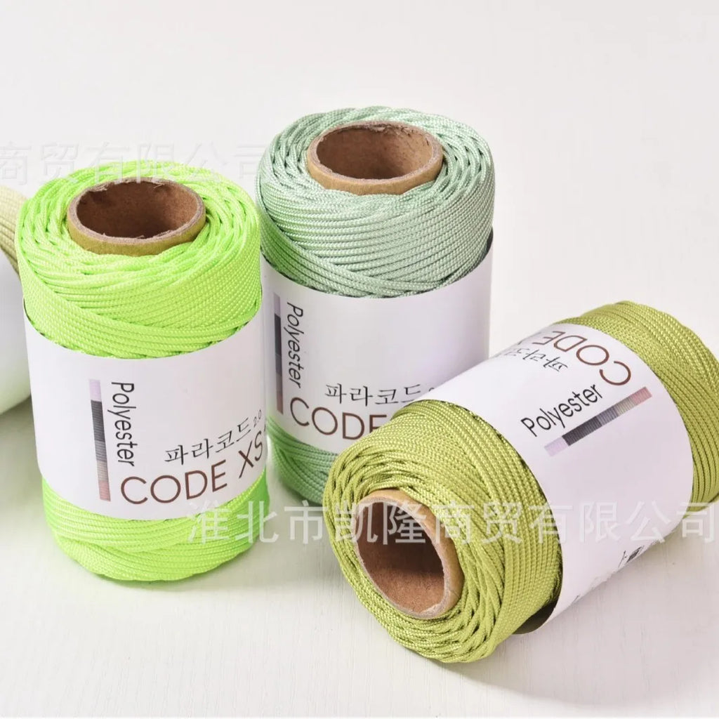 2mm Paracord 65meters Outdooring & Bracelet Making Cord High Strength Camping Rope Survival Parachute Cord