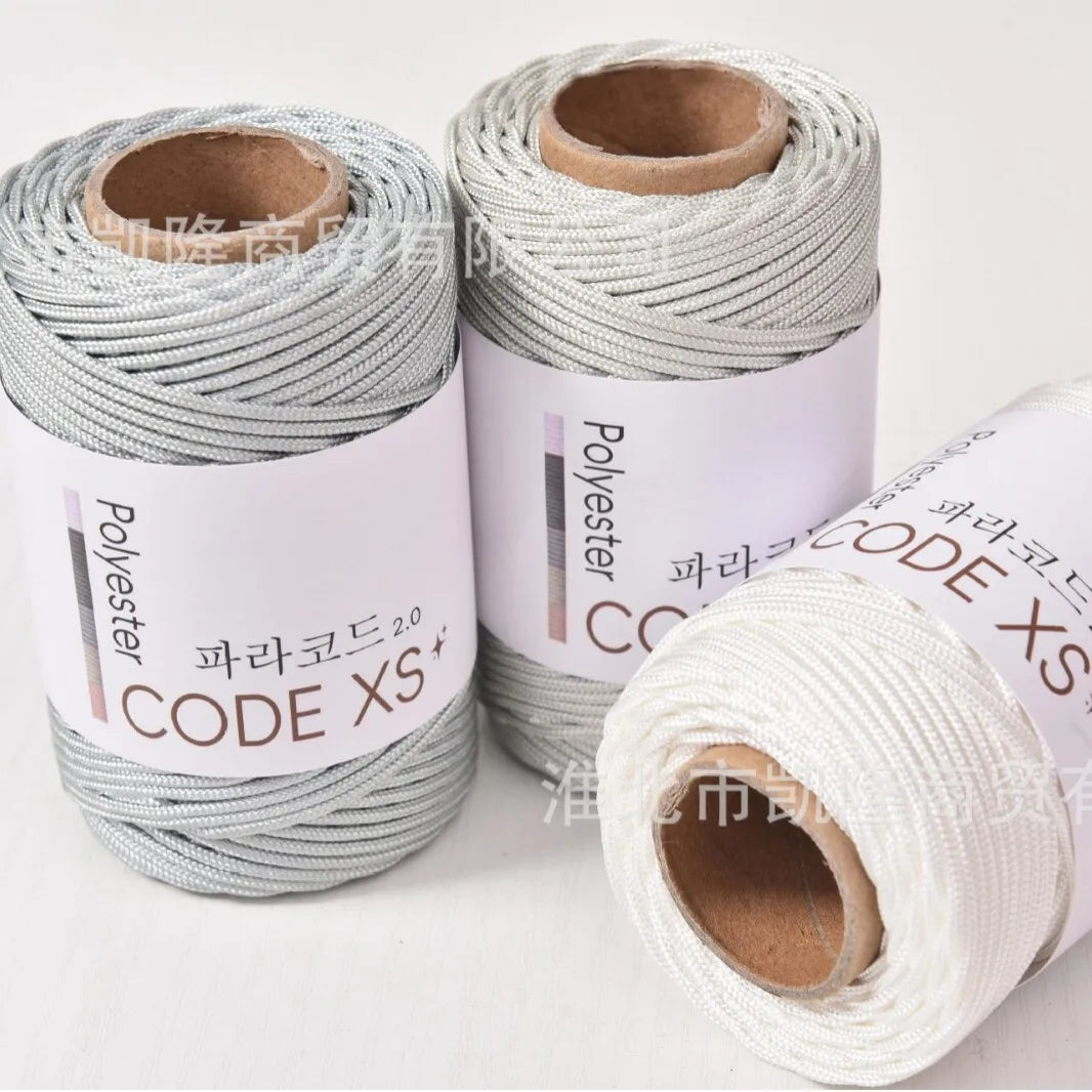 2mm Paracord 65meters Outdooring & Bracelet Making Cord High Strength Camping Rope Survival Parachute Cord