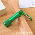 Carabiner Mini Flashlight,Outdoor Portable Style,LED Bright Light,Durable ABS Material,Waist/Bag Hanging,CampingHiking Essential
