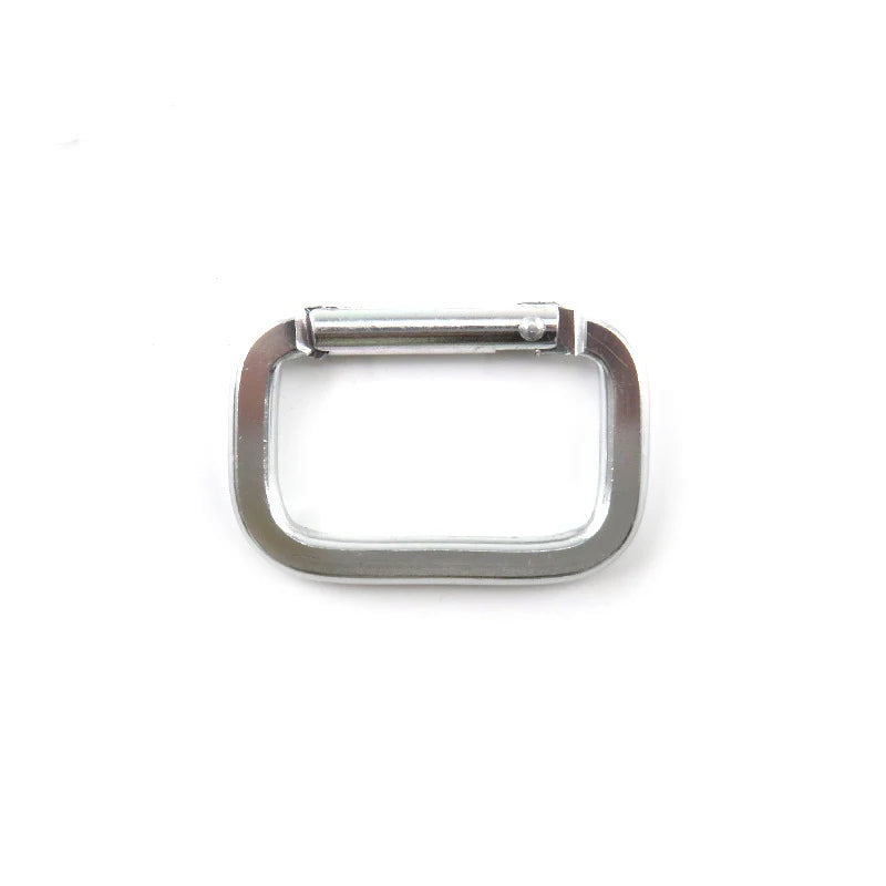  5/10/20 Pcs/Pack Aluminum Carabiner Snap Hook Keychain For Paracord Outdoor Activities Hiking Camping
