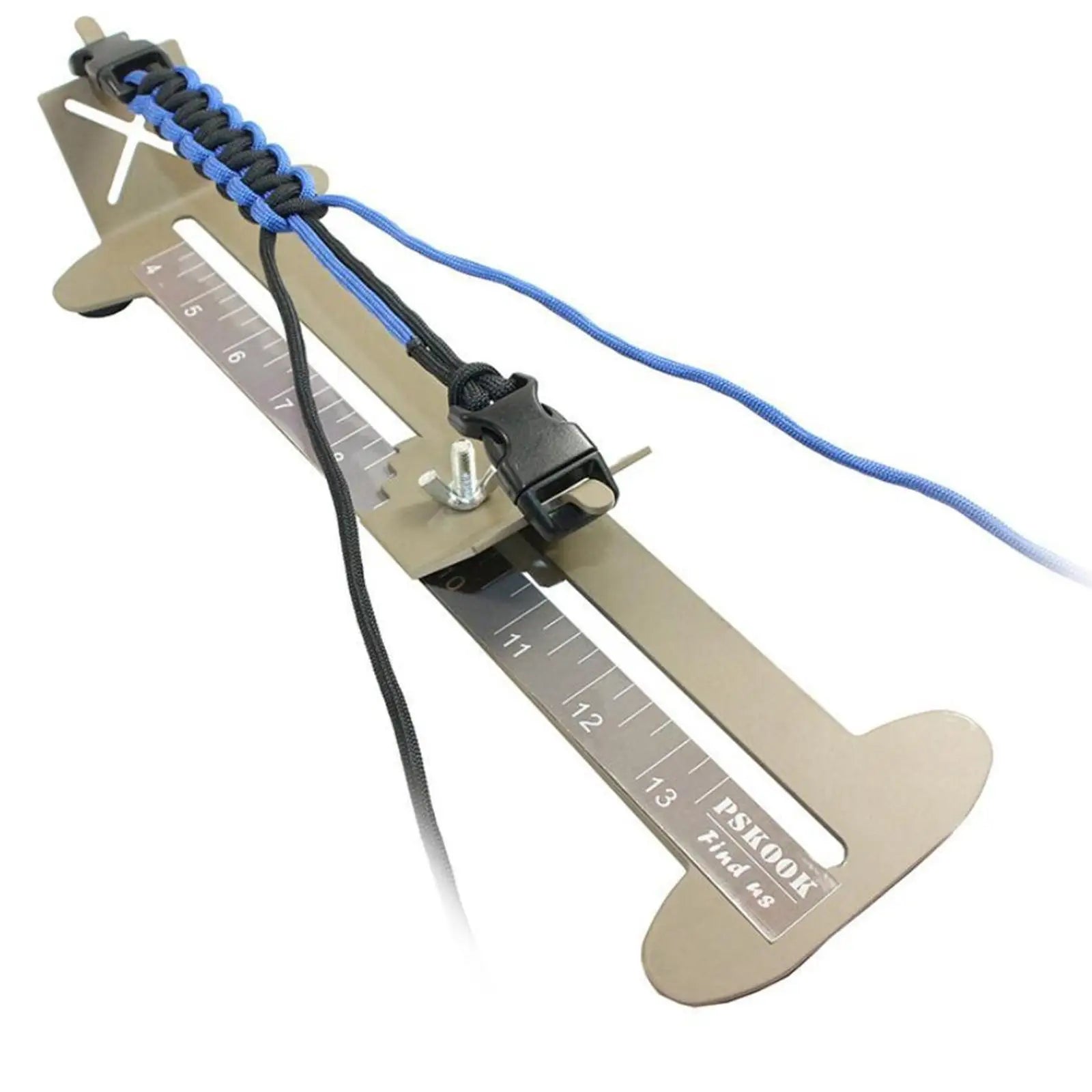 Metal Paracord Bracelet Jig Kit Making Parachute DIY Craft Tool Adjustable