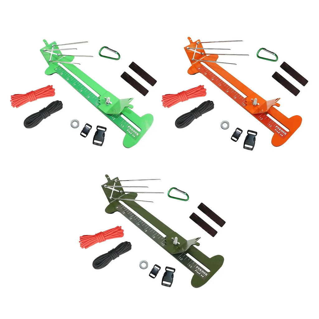 Metal Paracord Bracelet Jig Kit Making Parachute DIY Craft Tool Adjustable