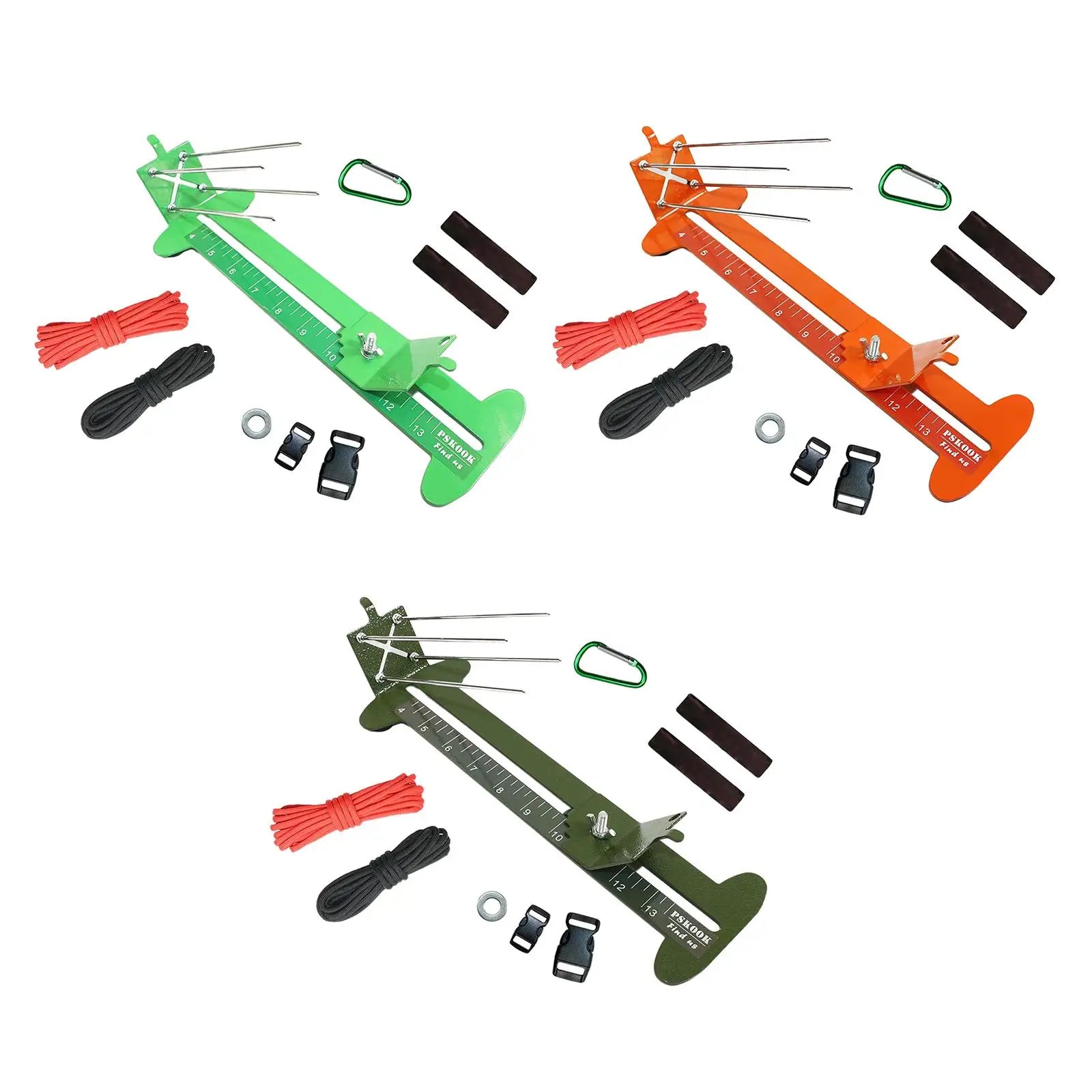 Metal Paracord Bracelet Jig Kit Making Parachute DIY Craft Tool Adjustable