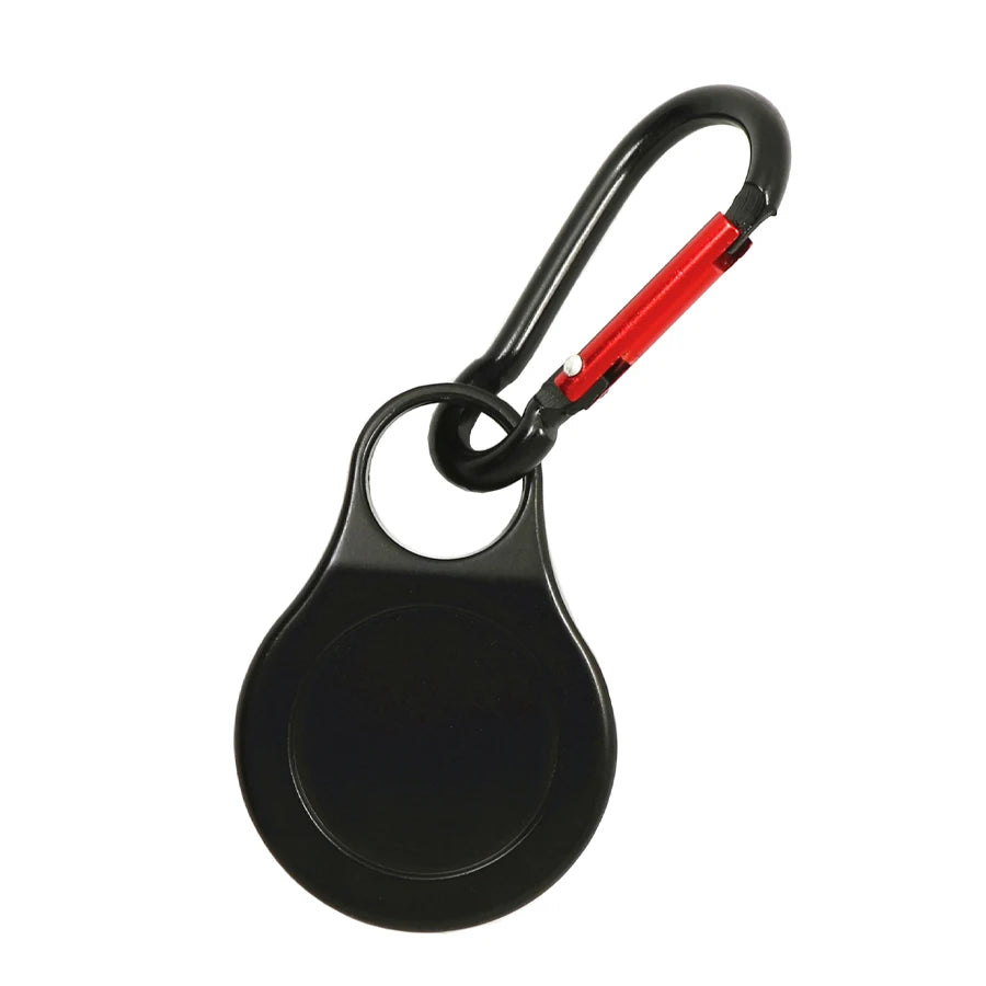 Carabiner Compass - 2 in 1 Zinc Alloy Clip-on Direction Guide Keychain Holder Hook Pocket Mini Survival Compass