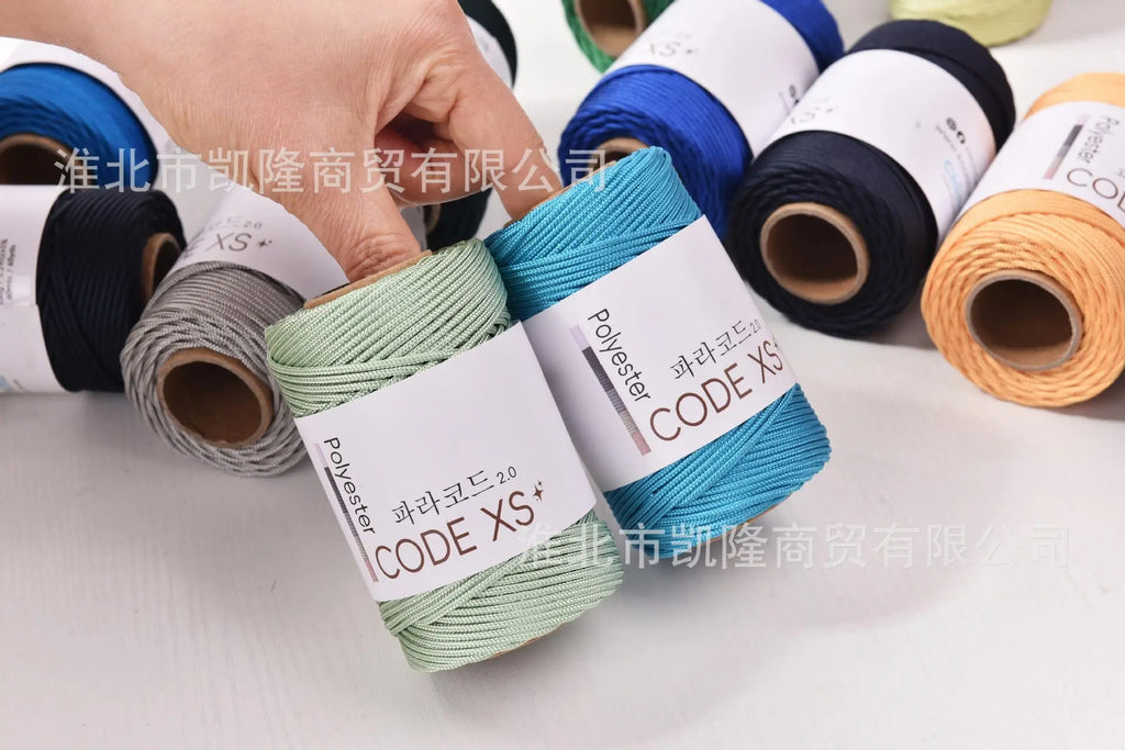 2mm Paracord 65meters Outdooring & Bracelet Making Cord High Strength Camping Rope Survival Parachute Cord