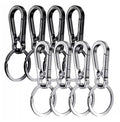 Carabiner Clip Keychain Metal Carabiner Shape Key Ring Keyring Key Holder Clips Hook Holder Organizer for Car Keys Finder f