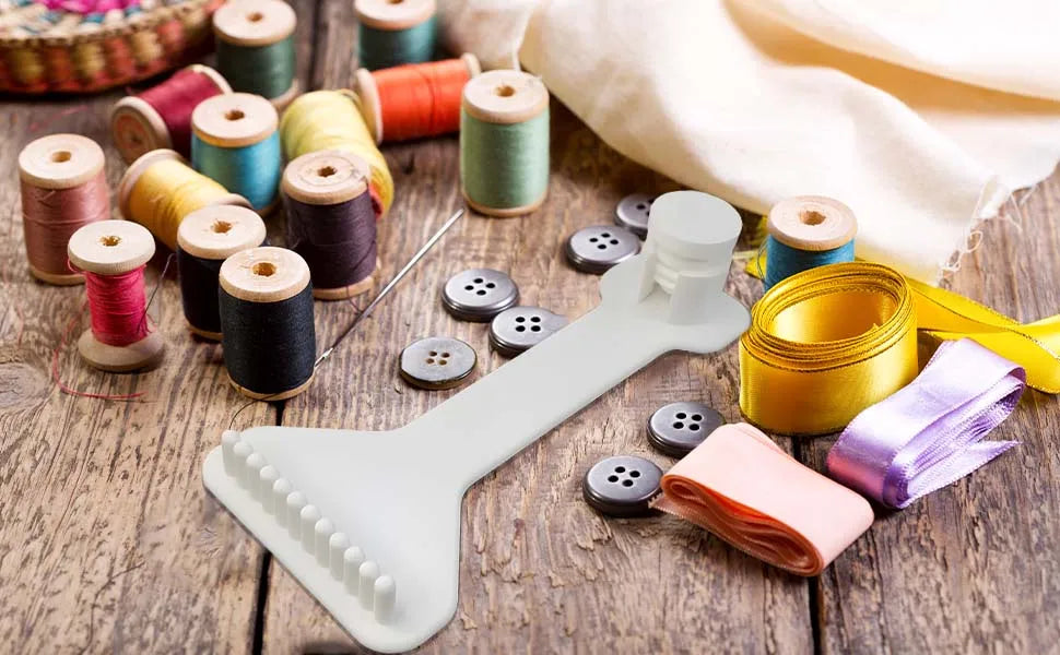 Macrame Braiding Board With Secure Notches Tangle-Free Paracord Bracelet Maker Project Tray Lightweight DIY Craft Tool