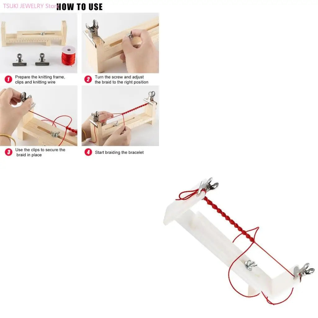 62KE Professional Paracord Bracelet Weaving Set with Tools for Jewelry Making