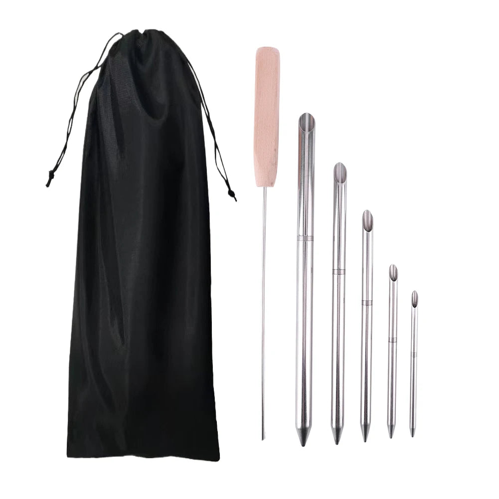 Paracord Knitting Tool Set Stainless steel Parachute Cord Needles Bracelets DIY Weave Tool Umbrella Rope Splicing Tool Kits