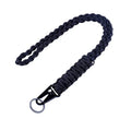 Heavy-Duty Woven Paracord Lanyard Keychain for Men and Women, Outdoor Survival Paracord Necklace, Camera and Wallet Strap