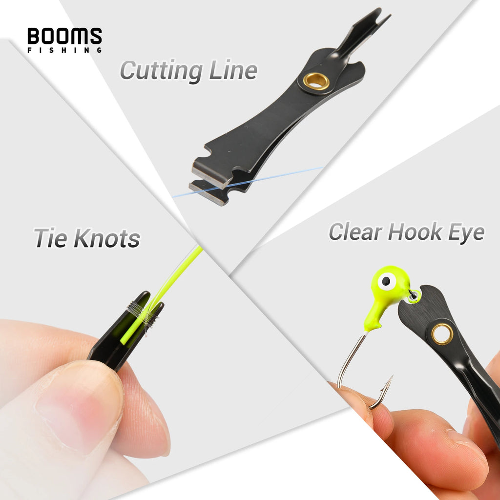Quick Knot Tool Clipper Hook Eye Cleaner Fly Tying Retractor Fishing Scissors Tackle Line Cutter Accessories
