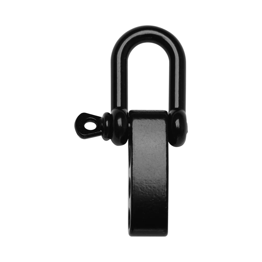1 PC Black U Anchor Shackle Screw Pin Paracord Bracelet Buckle Paracord Bracelet Accessories Outdoor Tool Survival Rope Fittings