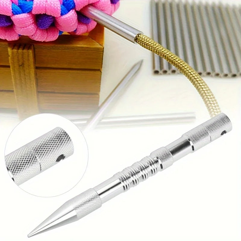 Paracord Marlin Spike Knotter Tools Lacing Needles Paracord Tools DIY Weaving Lacing Stitching Needles and Smoothing Tool