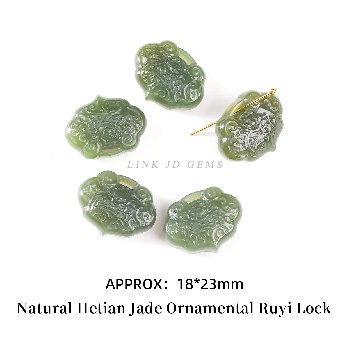 1Pc Natural Stone Hetian Jade Carved Bead Pixiu Buddha Bead Supplies for Jewelry Making DIY Bracelet Necklace Accessories